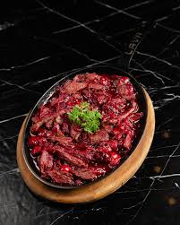 Visnəli quzu qovurma